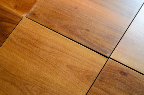istock Wood Finishing Wall Panels Background 1020031634
