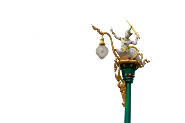 istock pillar lamp art isolated with white background 1020037812