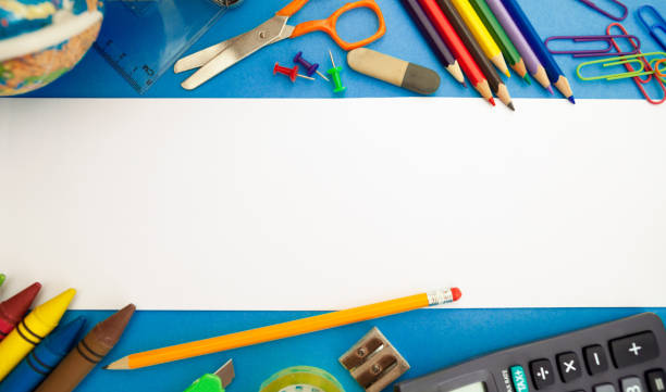istock School accessories on a table,back to school 1020040696