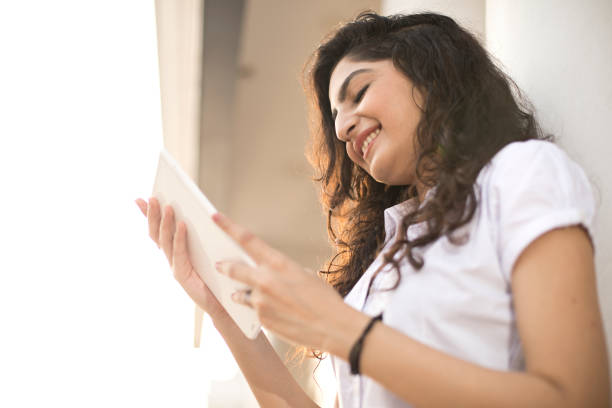 istock Businesswoman with digital tablet 1020044944