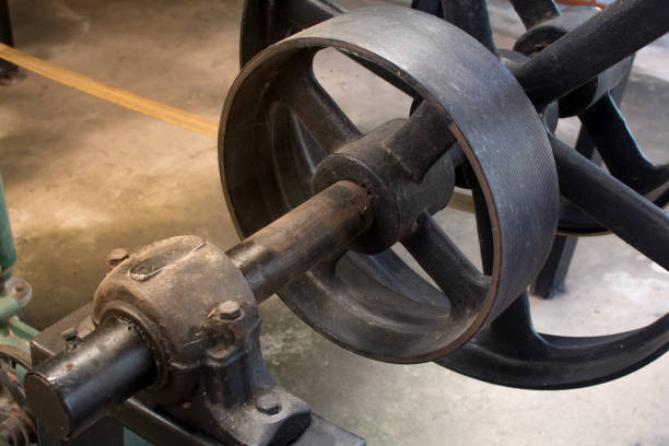 istock A water irrigation wheel and pump used to irrigate crops 1020046568