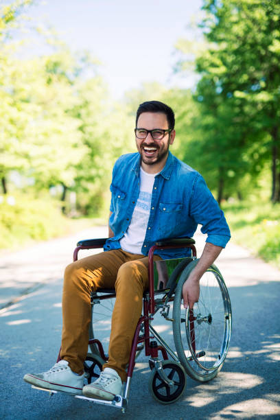 istock Handicapped man on street 1020046758