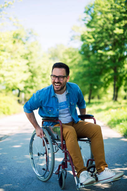 istock Handicapped man on street 1020047378