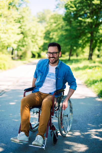 istock Handicapped man on street 1020048888