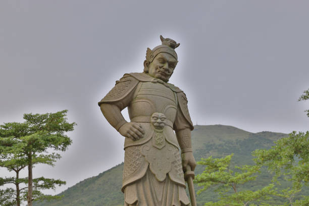 istock a Buddha statue in Ngong Ping hk 1020067970