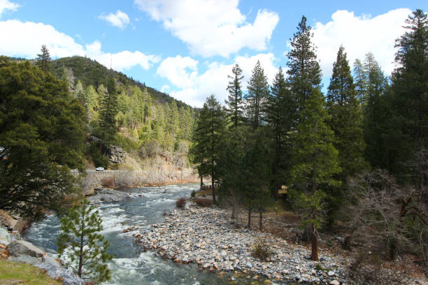 istock A river with rapids in California. 1020088252