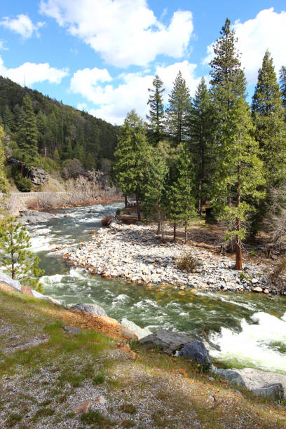 istock A river with rapids in California. 1020088486