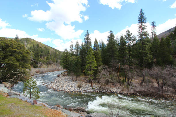 istock A river with rapids in California. 1020088894