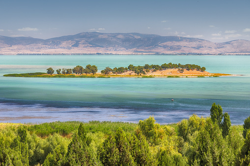 Lake Beyşehir is a large freshwater lake in Konya provinces, southwestern part of Turkey.
