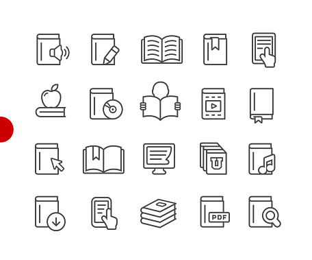 Vector line icons for  your digital or print projects.