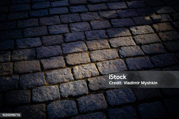 Ancient Cobblestone Pavement Stock Photo - Download Image Now - Ancient, Architecture, Block Shape