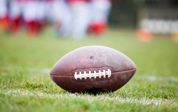 istock American football - ball 1020145456