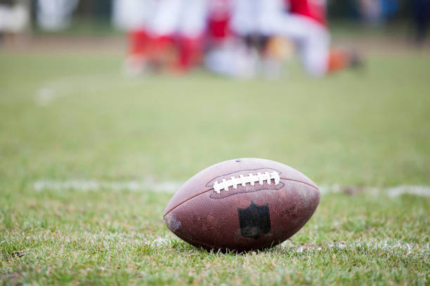 istock American football - ball 1020146152