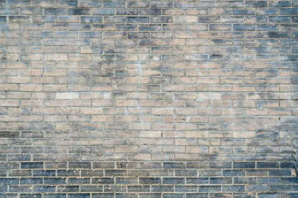 grunge brick wall background texture form old industrial builing