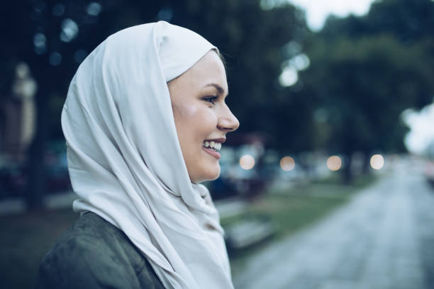 istock Beautiful and young Muslim woman 1020178552