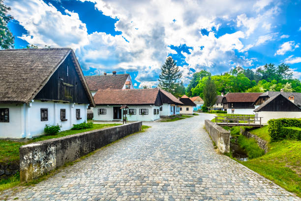 istock Kumrovec village promenade scenery. 1020187298