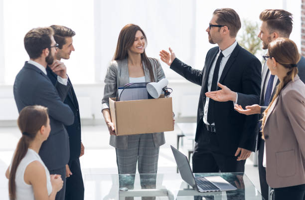 istock boss and business team welcome new employee 1020203118