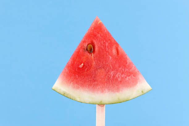 istock Concept of watermelon on a stick. 1020206758