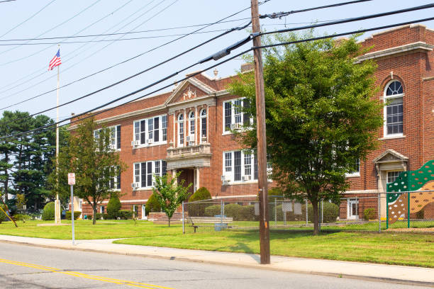 istock typical American school building exterior 1020211748