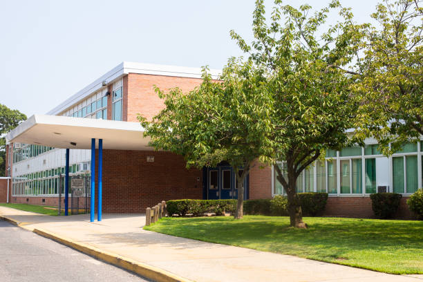 istock typical American school building exterior 1020211782