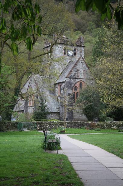 istock rural church in North Wales . UK 1020230566