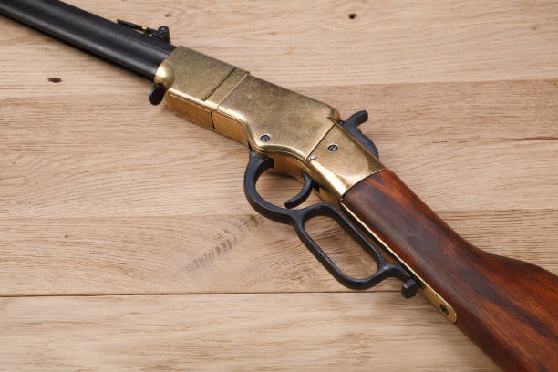 istock Wild west period rifle 1020233636
