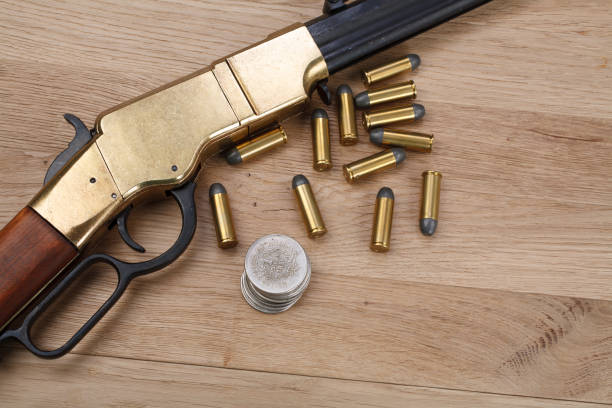 istock Wild west period rifle 1020233712