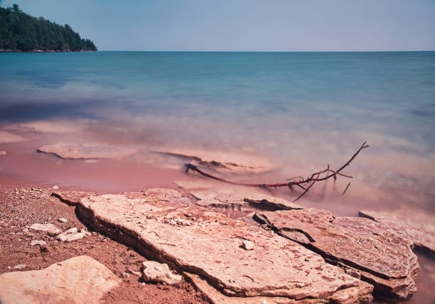 istock Lake Michigan Rocky Beach Shoreline 1020243560