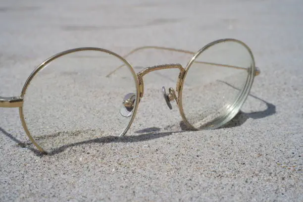 My glasses on the beach in Nha Trang