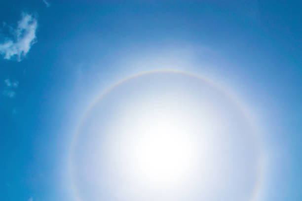 istock The sun in the day spread light around the circle beautifully 1020303084