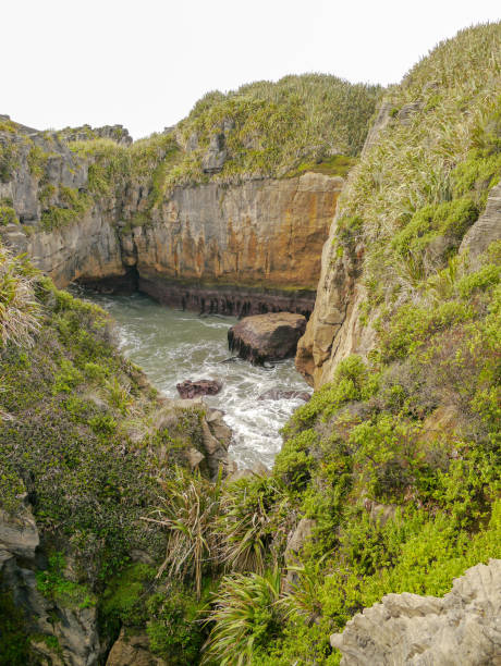 istock Pancake rock in New Zealand 1020307720