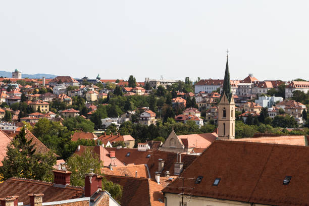 istock Zagreb old town in Croatia 1020320068