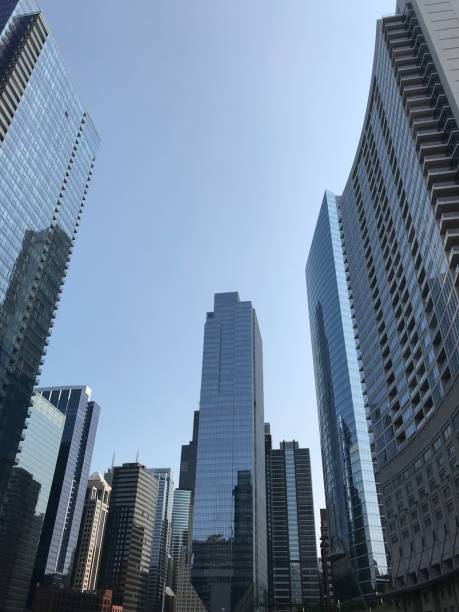 istock Skyscrapers along the Chicago River 1020322322