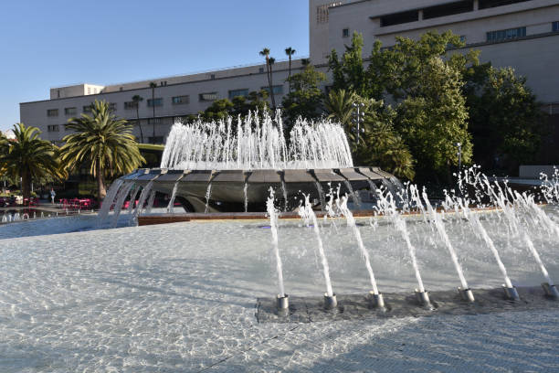 Beautiful public fountain