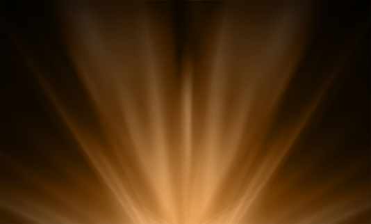 Dark brown smooth light lines abstract background. Vector illustration.