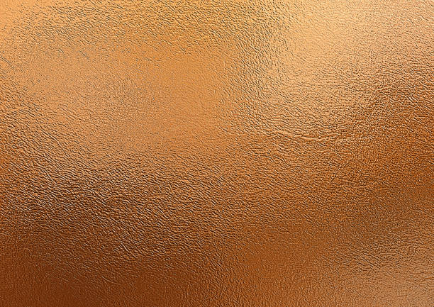 fond bronze. feuille métallique texture décorative - copper photos et images de collection