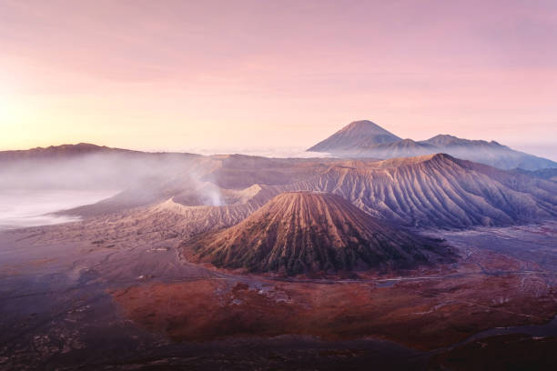 istock Sunrise at volcano Mt.Bromo (Gunung Bromo) East Java,Indonesia 1020362102