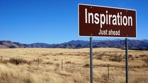 istock Inspiration brown road sign 1020362258