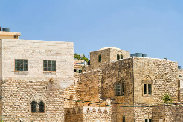 istock Old stone houses in Hebron, Israel 1020368010