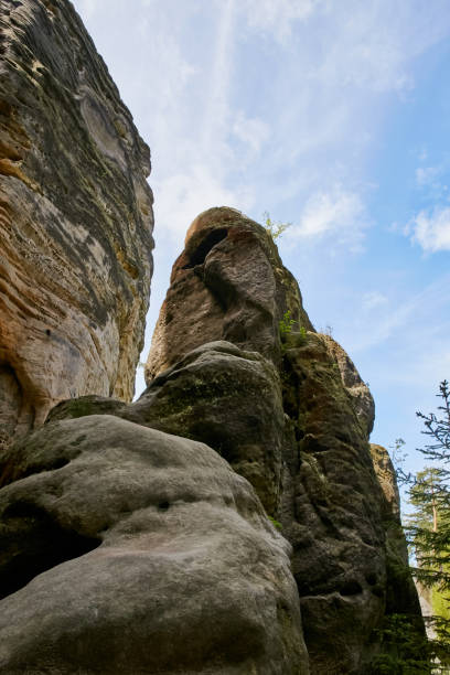 istock sandstone rocks - Prachovske skaly (Prachov Rocks) 1020413168