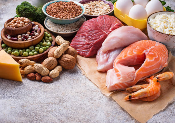 istock Healthy food high in protein 1020416034
