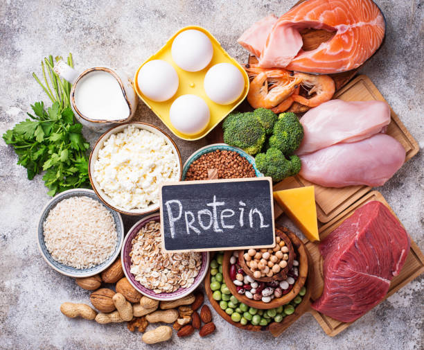 istock Healthy food high in protein 1020416038