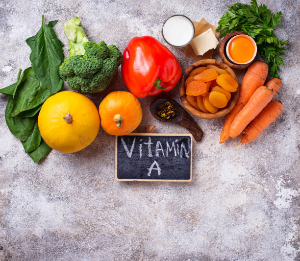 istock Healthy products rich in vitamin A 1020416130