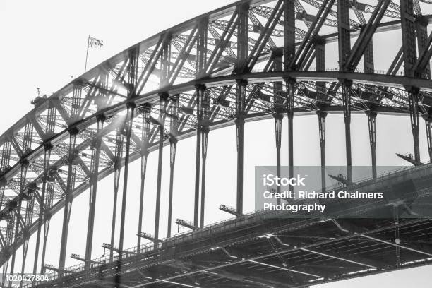 Sydney Harbour Bridge Details Stock Photo - Download Image Now - Sydney Harbor Bridge, Bridge - Built Structure, Construction Industry