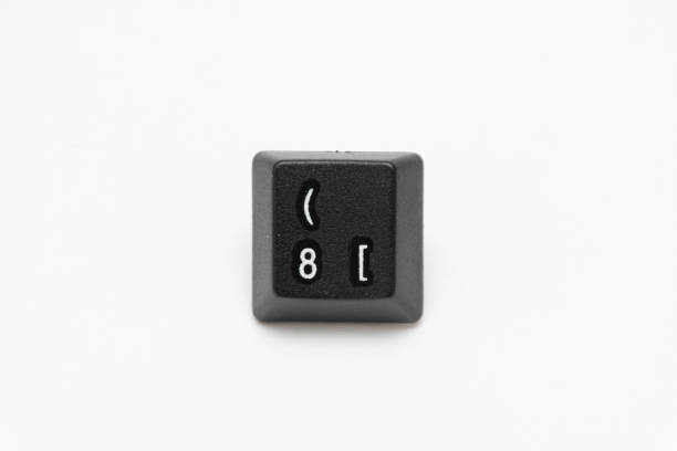 istock Single black keys of keyboard with different letters 1020428098