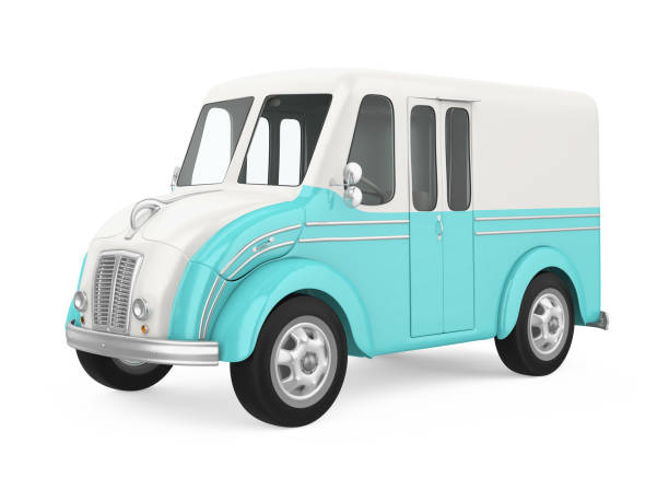 istock Food Truck Isolated 1020428110