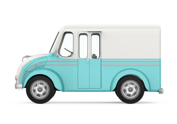istock Food Truck Isolated 1020428150
