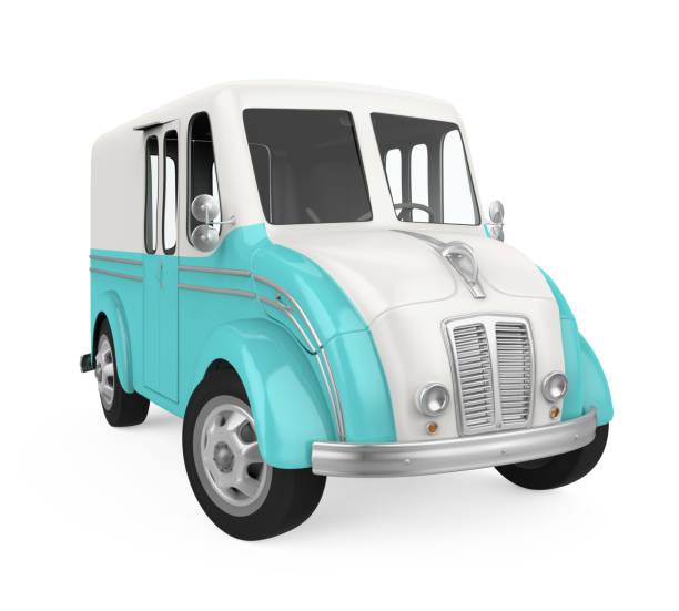 istock Food Truck Isolated 1020428292