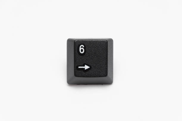 istock Single black keys of keyboard with different letters 1020428534