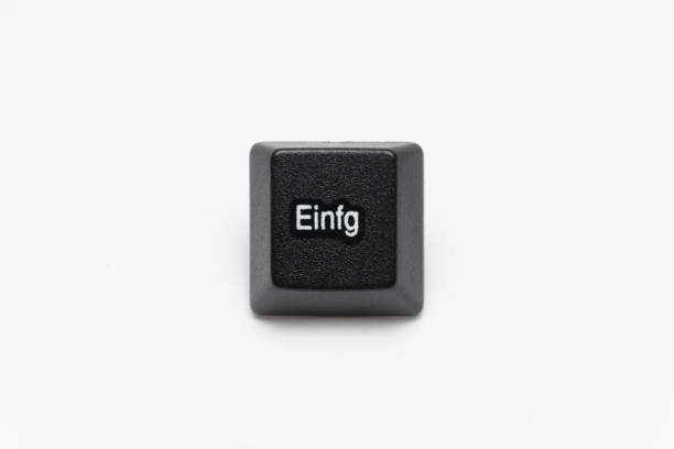 istock Single black keys of keyboard with different letters 1020430594
